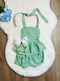 Bowtism Baby Olivia Shorts Set with Matching Bow - Bowtism